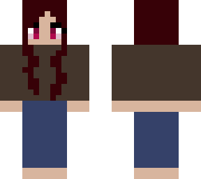 simple minecraft girl