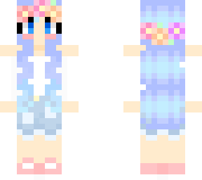 spring girl w/ flower crown - fixed
