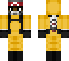 black man corona suit