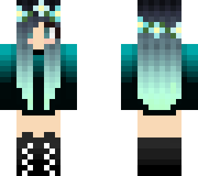 blue gradient girl :)