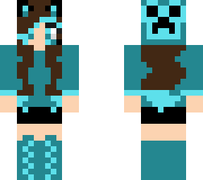 creeper blue toast