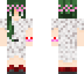 female deku wedding dress