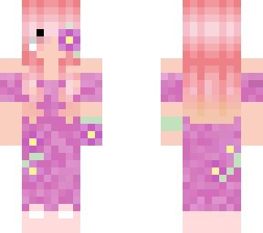 floral princess prom dress :)