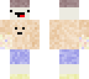 flour boy with sprinkle hand