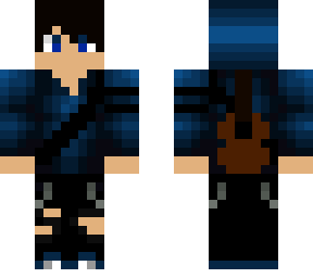 hoodie kid with guitar and rips in jeans