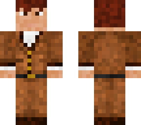 man with a brown suit