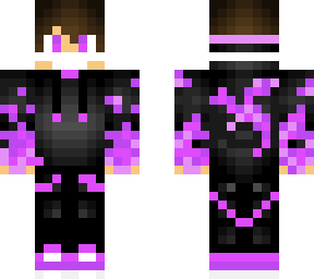 purple gamer with covid-19 mask.