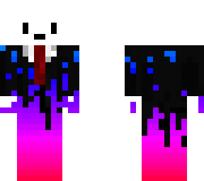 rainbow leaking person