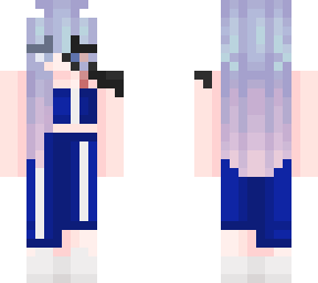 withering minecraft girl
