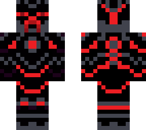 armored red ender creeper