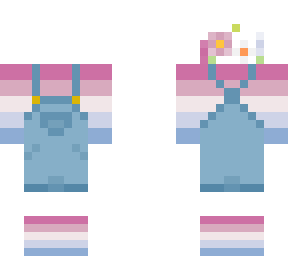 bigender pride outfit base
