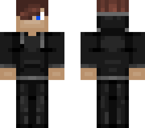 black hoodie boy