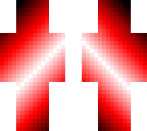 black to white through red