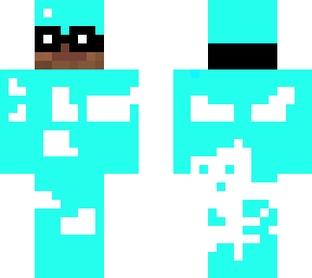 blue armor steve