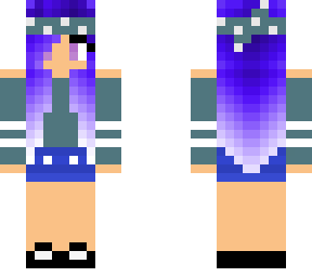 blue bandanna