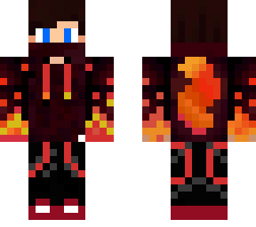 boy on fire w/ tail