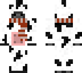 cow with scarf