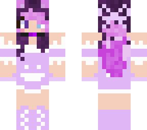 edited princess maid, original here https://www.minecraftskins.com/skin/13079069