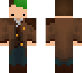 green haired cowboy