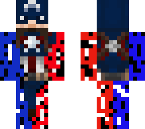 half fire capitan america
