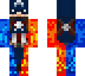 half fire capitan america 2.0