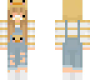 masked cute duck twin blond hair part 2