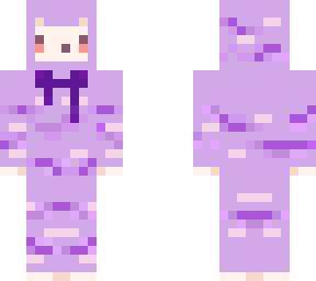 purple llama purple bow