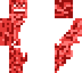 red to white
