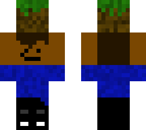 a guy holding a block
