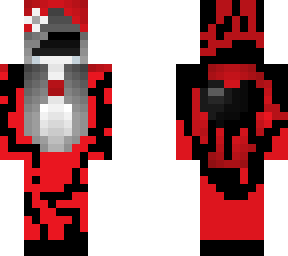 black red skin