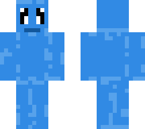 blue man