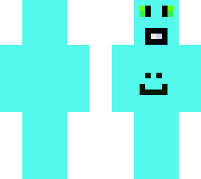 blue man
