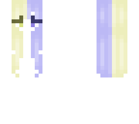 blue/purple and yellow hair base
