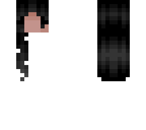 cleora's chibi skin - pure black hair base & horns