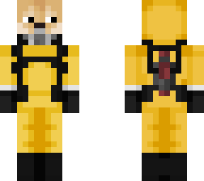 doge with hazmat suit