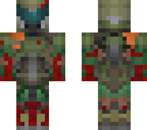 doomguy with lots o blood