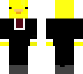 duck with tux