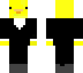 duck with tux