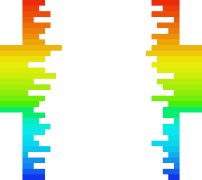half with half rainbow