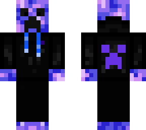 purple creeper hoodie