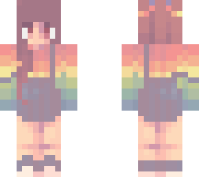 rainbow girl