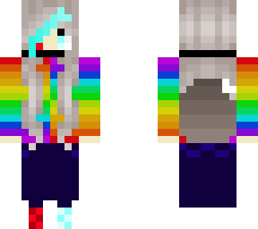 rainbow girl