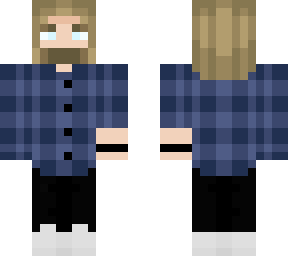 thor in a blue flannel