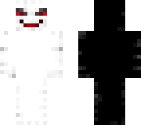 black and white devil