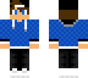 blue boy with pattern.