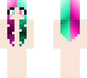 blue pink (skin, hair base)