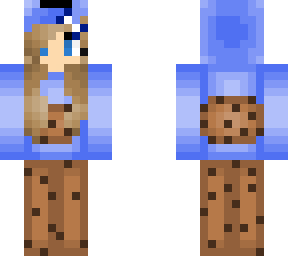 cookie monster onezi girl (brown hair)