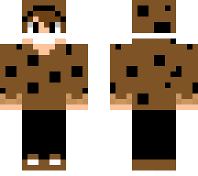 cookie person with mask