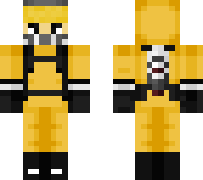 cool people in coronavirus suit