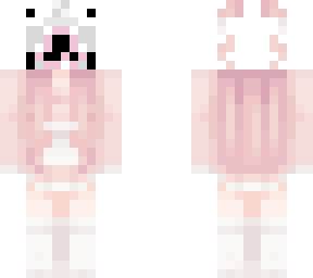 dog face girl skin